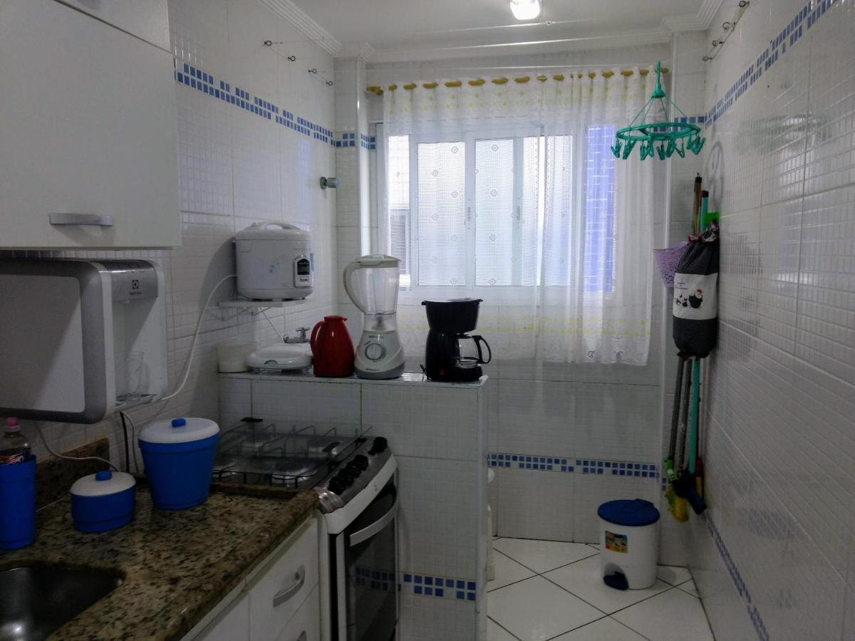 Belo Apartamento Com Vistas Para O Mar - Pe Na Areia - Churrasqueira Na Varanda Praia Grande  Eksteriør billede