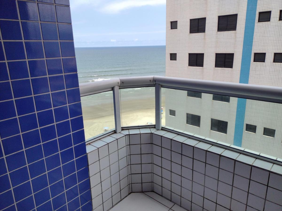 Belo Apartamento Com Vistas Para O Mar - Pe Na Areia - Churrasqueira Na Varanda Praia Grande  Eksteriør billede
