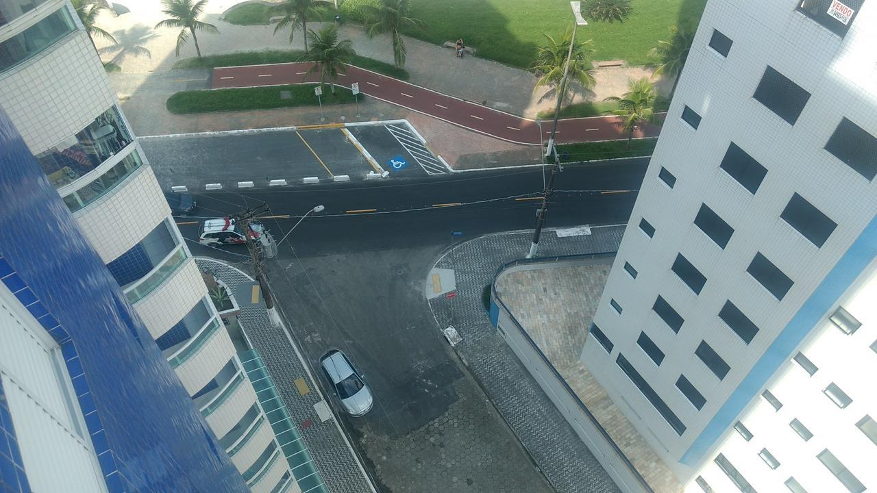Belo Apartamento Com Vistas Para O Mar - Pe Na Areia - Churrasqueira Na Varanda Praia Grande  Eksteriør billede
